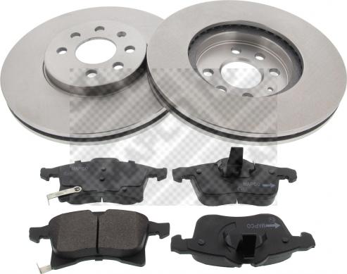 Mapco 47694 - Brake Set, disc brakes car-mod.net