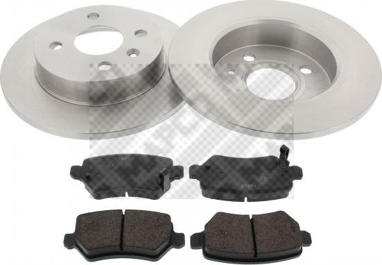 Mapco 47691 - Brake Set, disc brakes car-mod.net