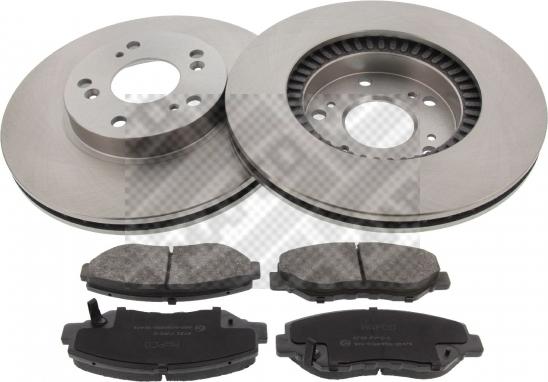 Mapco 47603 - Brake Set, disc brakes car-mod.net