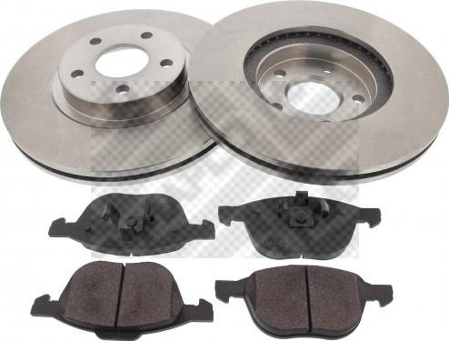 Mapco 47688 - Brake Set, disc brakes car-mod.net