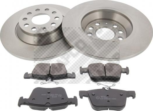Mapco 47636 - Brake Set, disc brakes car-mod.net