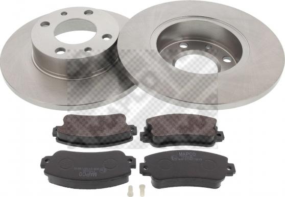 Mapco 47010 - Brake Set, disc brakes car-mod.net