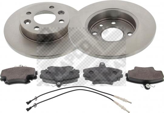 Mapco 47152 - Brake Set, disc brakes car-mod.net