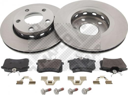 Mapco 47840 - Brake Set, disc brakes car-mod.net