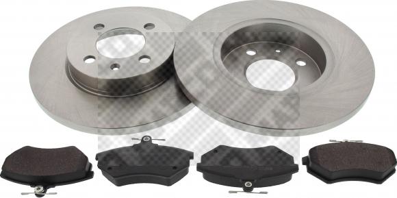 Mapco 47851 - Brake Set, disc brakes car-mod.net