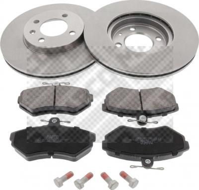 Mapco 47852 - Brake Set, disc brakes car-mod.net