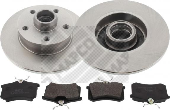 Mapco 47834 - Brake Set, disc brakes car-mod.net