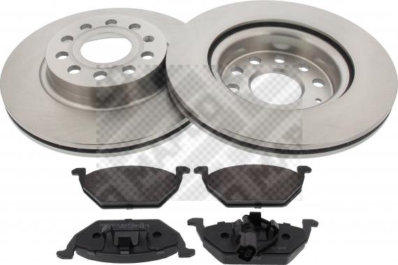 Mapco 47832 - Brake Set, disc brakes car-mod.net