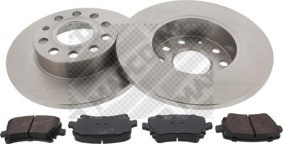 Mapco 47837 - Brake Set, disc brakes car-mod.net