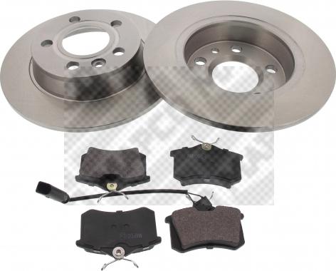 Mapco 47829 - Brake Set, disc brakes car-mod.net