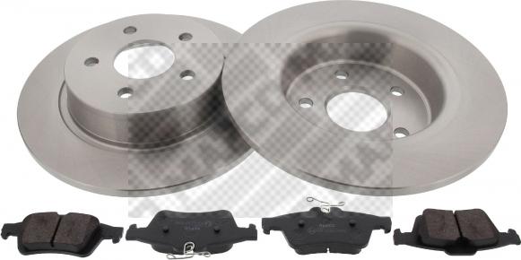 Mapco 47822 - Brake Set, disc brakes car-mod.net