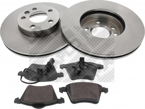 Mapco 47879 - Brake Set, disc brakes car-mod.net