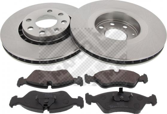 Mapco 47753 - Brake Set, disc brakes car-mod.net