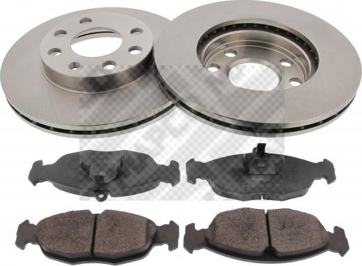 Mapco 47752 - Brake Set, disc brakes car-mod.net