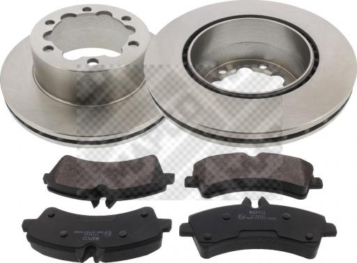 Mapco 47710 - Brake Set, disc brakes car-mod.net