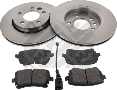 Mapco 47780 - Brake Set, disc brakes car-mod.net