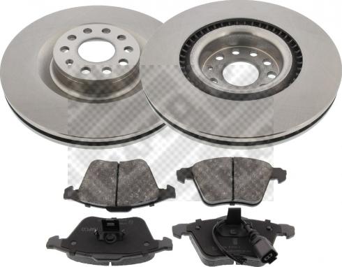 Mapco 47771 - Brake Set, disc brakes car-mod.net
