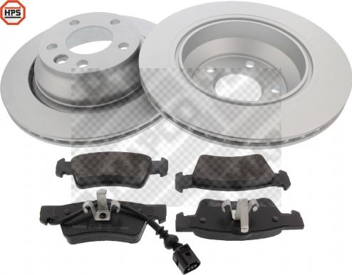 Mapco 47778HPS - Brake Set, disc brakes car-mod.net