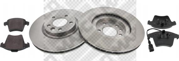 Mapco 47777 - Brake Set, disc brakes car-mod.net