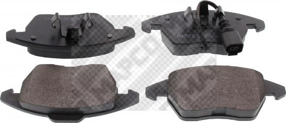 Mapco 6695 - Brake Pad Set, disc brake car-mod.net