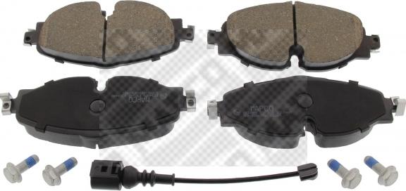 Mapco 6634HPS - Brake Pad Set, disc brake car-mod.net
