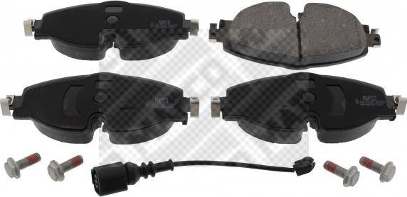 Mapco 6634 - Brake Pad Set, disc brake car-mod.net