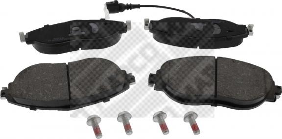 Mapco 6633 - Brake Pad Set, disc brake car-mod.net