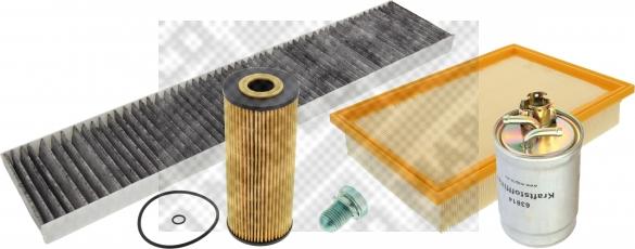 Mapco 68908 - Filter Set car-mod.net