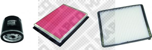 Mapco 68525 - Filter Set car-mod.net