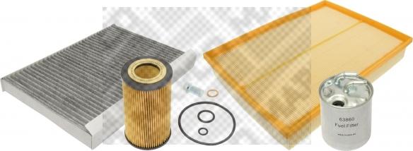 Mapco 68889 - Filter Set car-mod.net