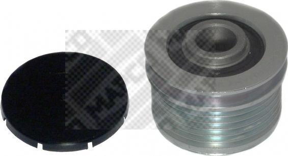 Mapco 14100 - Pulley, alternator, freewheel clutch car-mod.net