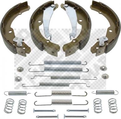 Mapco 8861/1 - Drum Brake Shoe Set car-mod.net