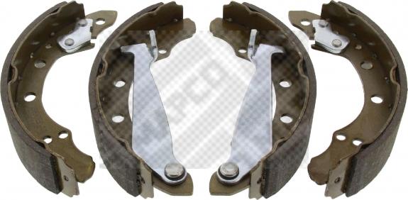 Mapco 8810 - Drum Brake Shoe Set car-mod.net