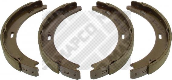 Mapco 8839 - Drum Brake Shoe Set car-mod.net