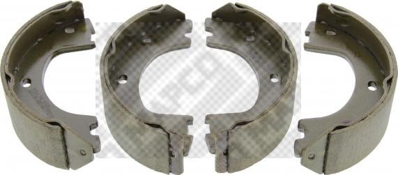Mapco 8836 - Drum Brake Shoe Set car-mod.net
