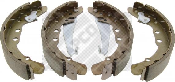 Mapco 8822 - Drum Brake Shoe Set car-mod.net
