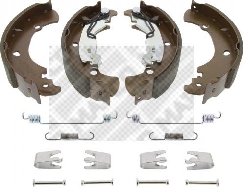 Mapco 8735/1 - Drum Brake Shoe Set car-mod.net