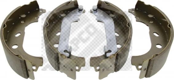 Mapco 8727 - Drum Brake Shoe Set car-mod.net