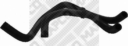 Mapco 39691 - Hose, heat exchange heating car-mod.net