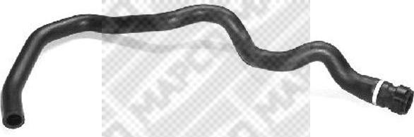 Mapco 39659 - Hose, heat exchange heating car-mod.net