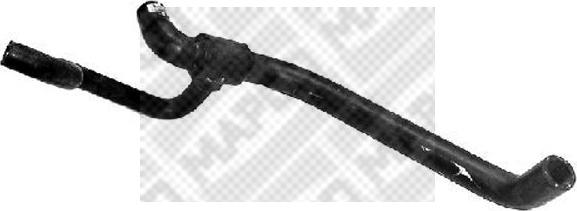 Mapco 39617 - Hose, heat exchange heating car-mod.net