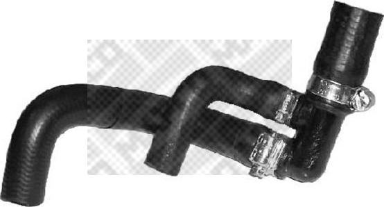 Mapco 39626 - Hose, heat exchange heating car-mod.net
