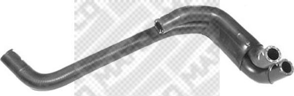 Mapco 39730 - Hose, heat exchange heating car-mod.net