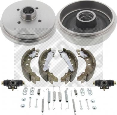 Mapco 35708/1 - Drum Brake Shoe Set car-mod.net