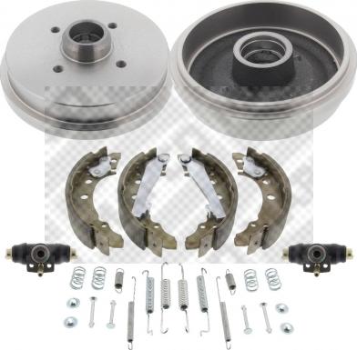 Mapco 35708/3 - Drum Brake Shoe Set car-mod.net