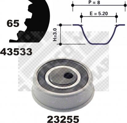 Mapco 23533 - Timing Belt Set car-mod.net