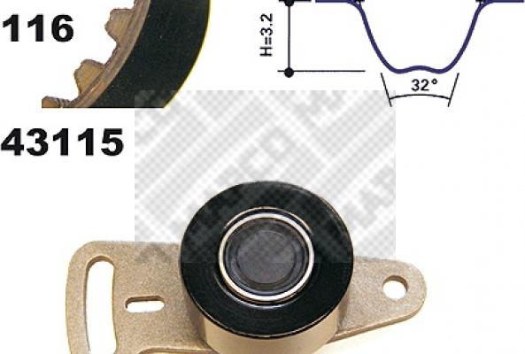 Mapco 23115 - Timing Belt Set car-mod.net