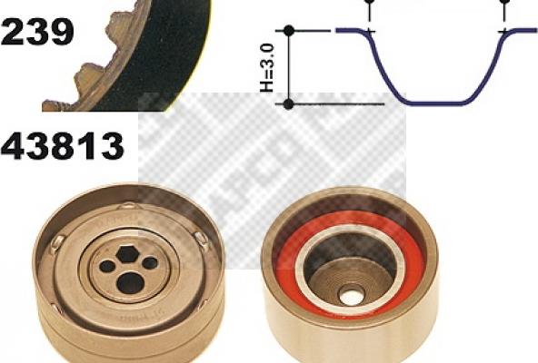 Mapco 23813 - Timing Belt Set car-mod.net