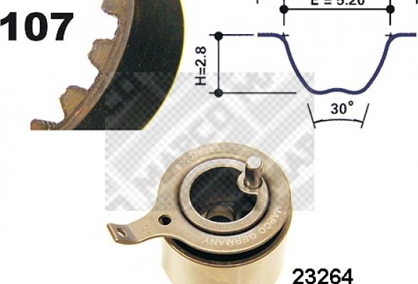 Mapco 73537 - Timing Belt Set car-mod.net