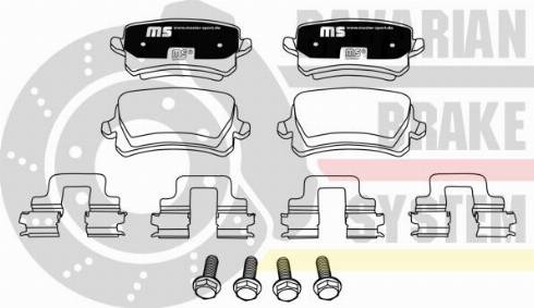 MASTER-SPORT W236027492 - Brake Pad Set, disc brake car-mod.net